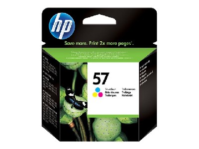 HP 57 original ink cartridge tri-colour high capacity